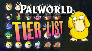 Palworld  ЛУЧШИЕ ПАЛЫ В ИГРЕ Tier List палов Кого выбрать Кто топовый [upl. by Llennoj]