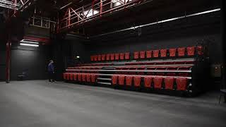 Ferco Retractable Seating System at the Royal Conservatoire of Scotland [upl. by Lidda662]