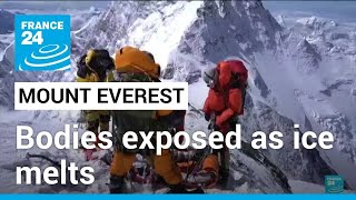 As ice melts Everests death zone gives up its ghosts • FRANCE 24 English [upl. by Amrak]