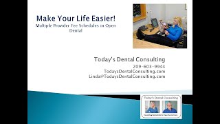 Make Your Life Easier Multiple Provider Fees in Open Dental [upl. by Laney18]