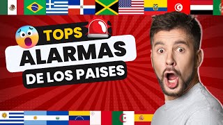 LAS ALARMAS 🔊 DE PAISES EN CASO DE ESTAR EN G3RR4 ⚠️ [upl. by Eurydice51]