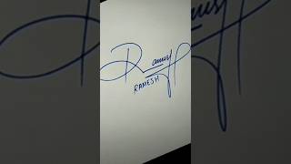 Ramesh name best SIGNATURE 😃💫 shorts youtubeshorts signature [upl. by Bax]