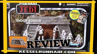 ENDOR BUNKER Return Of The Jedi Unboxing Review [upl. by Karine]