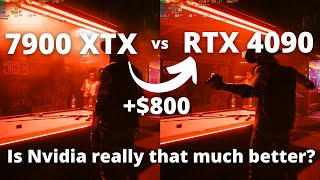 RX 7900 XTX vs RTX 4090 The Ultimate Comparison [upl. by Jamaal]