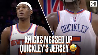 Immanuel Quickleys Jersey Was Messed Up 💀 [upl. by Gretel667]