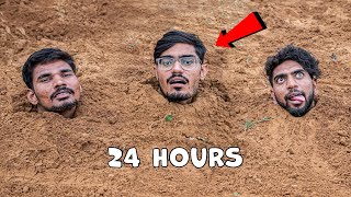 24 Hours Buried Alive Underground  24 घन्टे जिन्दा दफ़न  Will We Survive [upl. by Suirauqed]