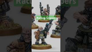 Ratling Snipers 10th edition 40K warhammer40k [upl. by Aneahs]