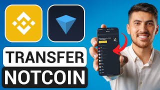 How to Transfer Notcoin from Binance to Tonkeeper  Full Guide [upl. by Amie618]