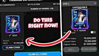 How to Sell UNTRADEABLE Players in FC Mobile 🔥🤔 [upl. by Ailemac]