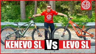 Specialized Levo SL Vs Kenevo SL  Bike Park amp Trail Centre [upl. by Estell]