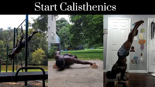 How to Start CALISTHENICS Beginners Guide [upl. by Fotinas808]