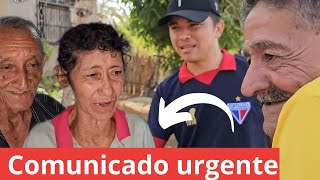 COMUNICADO  NOTÍCIA URGENTE SOBRE A CASA DO SEU MILTON E A CASA DE DONA FRANCISCA  MUDANÇA [upl. by Daly351]