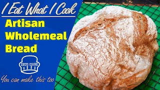 Artisan Bread Recipe  No Knead Bread for Beginners  How To Make Bread  IEWICOOK [upl. by Airahs]