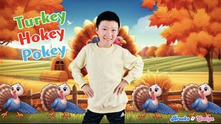 Kids Song The Turkey Hokey Pokey with LyricsHokey Pokey Song for ThanksgivingChildren Sing Along [upl. by Beryl286]