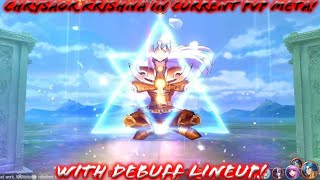 Saint Seiya Awakening KOTZ  Chrysaor Krishna in Current PvP Meta With Debuff Lineup [upl. by Walworth576]