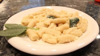 Ricotta Gnocchi Recipe  OrsaraRecipes [upl. by Anaizit]