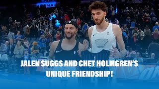 The Unique Friendship Between Jalen Suggs amp Chet Holmgren [upl. by Eural]