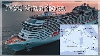 Cruising the Mediterranean on the MSC Grandiosa  Sea Day [upl. by Meraree]