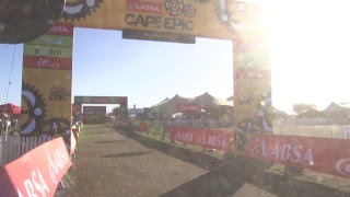 2018 Absa Cape Epic LIVE  STAGE 1  Finish Line [upl. by Talanta93]