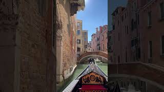 Gondola Ride in Venice Italy [upl. by Blight]