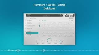 Hammers  Waves  Dulcitone  Preset Preview [upl. by Yatnuhs]