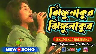 Jhinkunakur Nakkunakur Boss  Jeet amp Subhasree  Nandini Live Performance [upl. by Aytac]