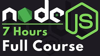 Nodejs Full Course for Beginners  Complete AllinOne Tutorial  7 Hours [upl. by Joachim]