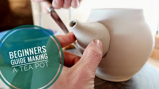 Beginners guide to making a functional TEA POT [upl. by Eolc42]