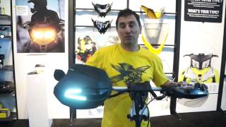 2015 SkiDoo Handguard and Handlebar Accessories [upl. by Eoz403]