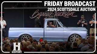 2024 SCOTTSDALE FRIDAY BROADCAST  Friday January 26 2024  BARRETTJACKSON 2024 AUCTION [upl. by Anahcra]