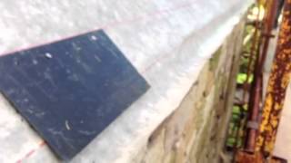 How to slate a roof part 1 [upl. by Yolande762]