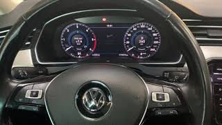 VW Passat 2015 service reset [upl. by Neehsar]