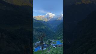 LETS TRAVEL landruk village nepal viralvideo youtubeshort shortvideo shorts natuerlover [upl. by Eisnyl]