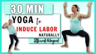 30 min  Yoga To Induce Labor Naturally I Pregnancy Yoga I 432 Hz Healing Music for The Body amp Soul [upl. by Netsruk]