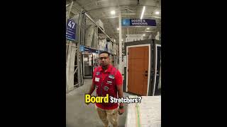 Board Stretchers⁉️ fypage foryou prank funny funnyvideo funnyvideos lowes [upl. by Graehme]