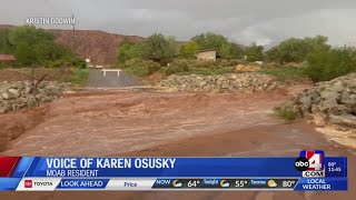 Moab families keep getting flooded out [upl. by Ahsatel]