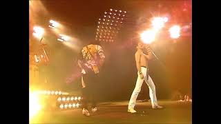 Queen  Bohemian Rhapsody  Live Aid 1985 Wembley 1986  Milton Keynes 1982 Live Mix Montage [upl. by Urias]