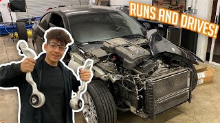 Rebuilding a Salvaged 2011 BMW E92 MSport Part4 [upl. by Rengia]