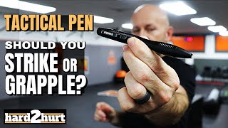 The Best Tactical Pen Technique for Self Defense  Atomic Bear Stealth Pen [upl. by Akfir]