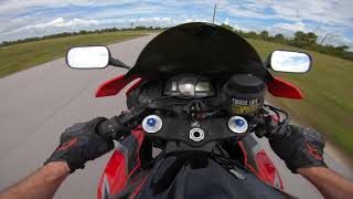 HONDA CBR600RR  TOCE EXHAUST  PURE SOUND  POV 4K [upl. by Erihppas]