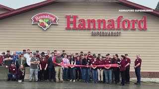 Hannaford opens two new stores in Aroostook County [upl. by Akaenahs]