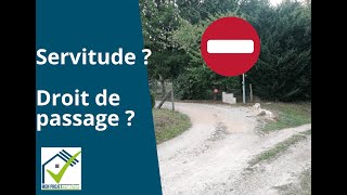 ⏩ SERVITUDES et Droits de passage  Différences et vigilance 😬 [upl. by Ekram20]