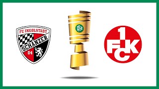 Ingolstadt vs 1 FCK  Highlights  Highlights  DFB Pokal 202425 [upl. by Naghem]