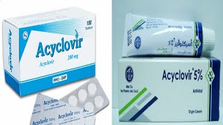 Aciclovir tablet uses  side effects and warning and acyclovir ointment uses [upl. by Ahcorb]