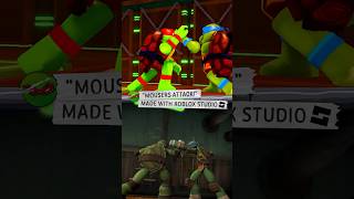 splinter teaches the ninja turtles how to fight as Roblox characters  TMNT shorts [upl. by Derreg]