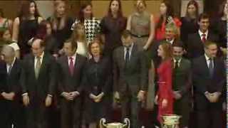 Entrega de los Premios Nacionales del Deporte 2012 [upl. by Scarito27]