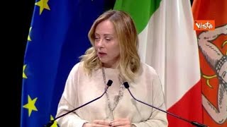 Pnrr Meloni quotItalia al top per Commissione Ue su realizzazionequot [upl. by Asilrak]