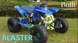 Unleashing The Trail Beast Yamaha Blaster Two Stroke Build  First Start and Ride [upl. by Mariel]