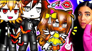 🩸🧛‍♂️ Kidnapped by VAMPIRES 🧛‍♂️🩸 Gacha Life Mini Movie Love Story Reaction [upl. by Werdn]