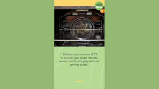 How To Reheat Pizza in Oven [upl. by Fiorenze]